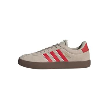 Imagem de adidas Tênis masculino Vl Court 3.0, Wonder Bege/Better Scarlet/Branco, 37