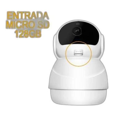 Imagem de Câmera Segurança Ip Wifi Áudio Vídeo Sensor De Movimento - Jortan