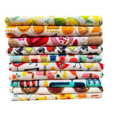 Imagem de Pano De Prato Atoalhado 30 Unidades. - Cialar