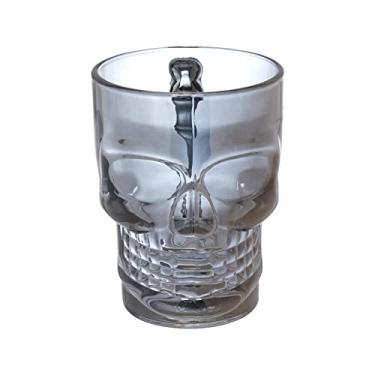 Imagem de Caneca de vidro caveira Onix 500 ml