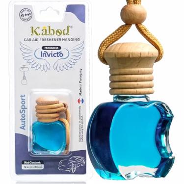 Imagem de Invicto Ambientador de carro de luxo pendurado para homens, fragrâncias inspiradas em perfumes, difusor de perfume de longa duração, purificadores automáticos naturais, eliminador de odores, cheiro