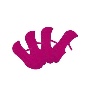 Imagem de Kit 2 Pares Meias Sapatilha Selene Feminina Pilates K7700, Pink, Pink,