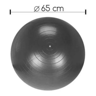 Imagem de Bola Suiça Pilates Yoga Abdominal Fitness 65cm com Bomba - Basic