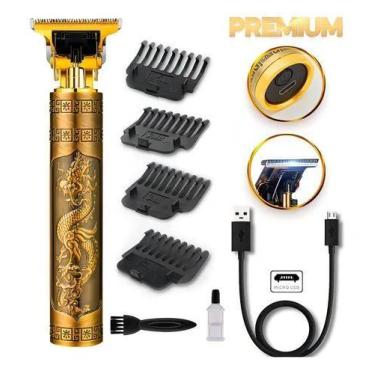 Imagem de Maquina Acabamento Recarregável Detalhe Cabelo Barba Sem Fio - MULTIUT