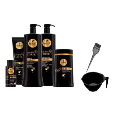 Imagem de KIT Haskell Cavalo Forte Shp Cond Másc 1L Leav Complexo Cumbuca