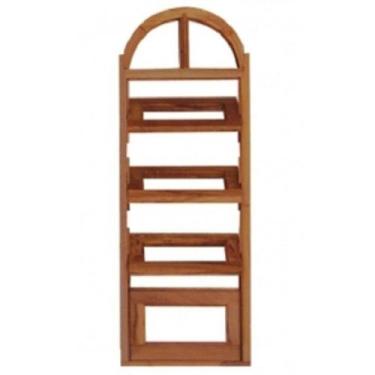 Imagem de Vitrô Capelinha Basculante de Madeira Imbuia em Arco 45 X 1,60 - Rodam