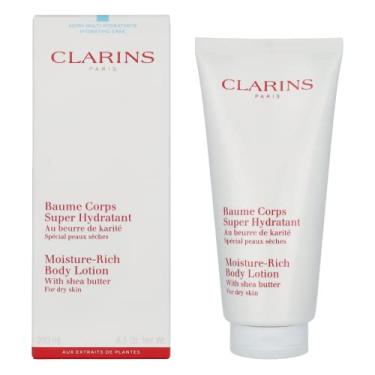 Imagem de Loção corporal rica em humidade Clarins com manteiga de karité 200 ml