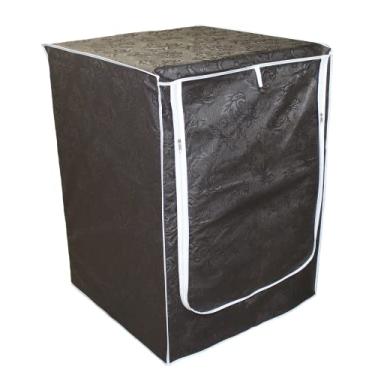 Imagem de Capa Maquina Lava E Seca Frontal C/Zíper Sansumg LG Brastemp 11 à 17kg Kg - Marrom