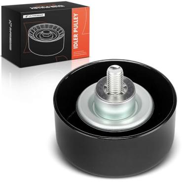 Imagem de A-Premium Polia intermediária de correia compatível com Infiniti Q50 2014-2015, QX50 QX70 2014-2017, Q70 2014-2019, Q40 2015, EX35 2008-2012, FX35 2009-2012, FX37, G 35, M35, Q70L e Nissan 370Z, 350Z