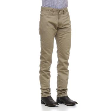 Imagem de Calça Jeans Masculina Cowboy Cut Bege Wrangler 37989
