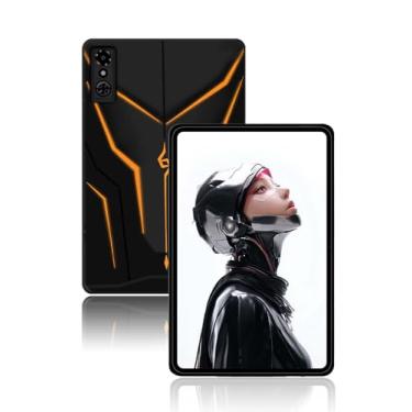 Imagem de Capa para tablet gamer RedMAGIC Astra 23.0 cm, capa de proteção para tablet NOUKAJU Tablet, resistente a quedas, antiarranhões, capa de proteção para RedMAGIC Astra (laranja-pulso)