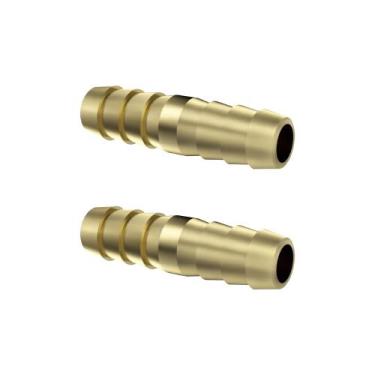 Imagem de Kit 2 Conexão Emenda Para Gás Multiuso TM 3/8" Em Latão Imar - Geral