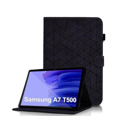 Imagem de Capa para Samsung Galaxy Tab A7 10,4 polegadas 2022 (SM-T500/T505/T507) - Capa fólio de couro PU com visualização em vários ângulos com fecho magnético, capa para tablet inteligente despertar/hibernar