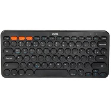 Imagem de Teclado Bluetooth Retro Plus Oex Tc510, Preto