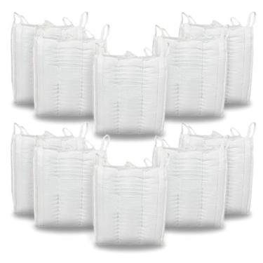 Imagem de Saco Big Bag Rafia Para Ensacar Reciclagem - Entulho - Poda Jardinagem