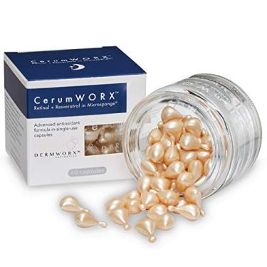 Imagem de CerumWORX Retinol Night Serum | Creme de retinol para rosto com resveratrol para uso à noite | Cápsulas de dose única (60 ct)