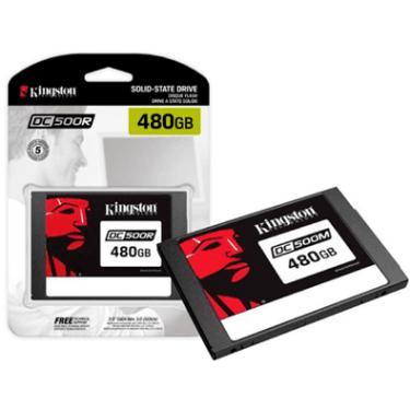 Imagem de SSD Kingston, 480GB, 2.5 Polegadas, Servidor Sata Iii 6GB/s Dc500m Sedc500m/480g Cor:preto