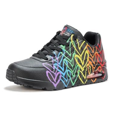 Imagem de Skechers Tênis feminino Uno-Full of Love, Preto/Multicolorido, 38