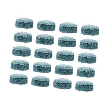Imagem de Fenteer 20x Pontas de taco de bilhar, peças portáteis, presentes profissionais, ferramentas de reparo, pontas de bilhar para jogos de sinuca indoor, mulheres, 10.5 Mm