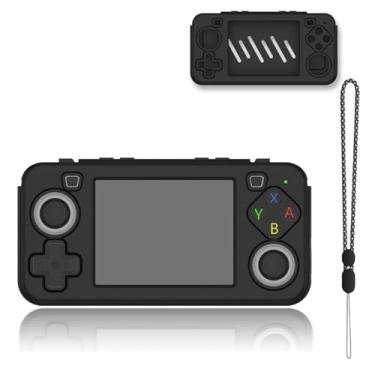Imagem de NOUKAJU Case for R36H, Game Console Case,Anti-Drop, Anti-Scratch,Shockproof,Silicone Protective Cover for R36H Handheld Video Game Console(Black)