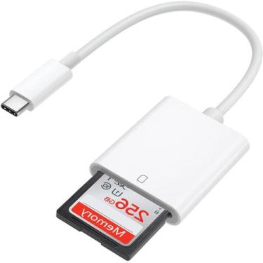 Imagem de Leitor de cartão de memória USB C SD Htrenc para iPhone 15/iPad