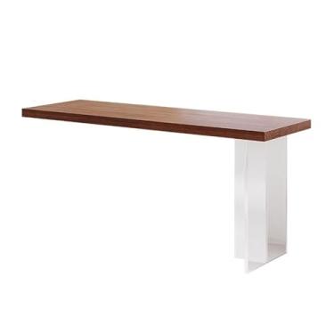 Imagem de Mesa para sentar e levantar Mesa de escrita estilo minimalista moderno, laptop, faça você mesmo, pernas acrílico(M)