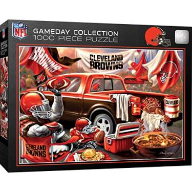 Imagem de Masterpieces 1000 Piece Jigsaw Puzzle for Adults - NFL Cleveland Browns Gameday - 19.25"x26.75
