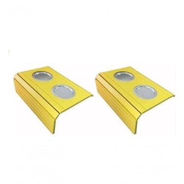 Imagem de Kit 02 Esteira Laqueada Sofá Amarelo - M A SORPREZO