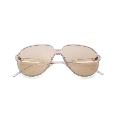 Imagem de VFDHN Óculos de sol sem aro femininos e masculinos, vintage, peça única, UV400, sem armação, para dirigir (3)