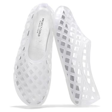 Imagem de Project Cloud Jelly Shoes – Sandálias femininas leves e resistentes à água – Sapatos femininos antiderrapantes – Sapatilhas femininas perfeitas para o verão 2025 (Jellz), Transparente., 40