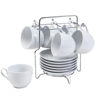 Imagem de Suporte Organizador P/ Xícaras De Café Chá Pires Cantinho Do Café - Ut