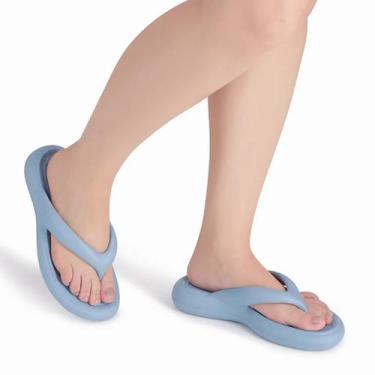 Imagem de Chinelo de Dedos Piccadilly Marshmallow EVA Macio Conforto, 35, Azul c