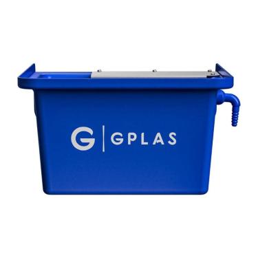 Imagem de Kit 2 Bebedouros para Animal 10L Azul Gplas