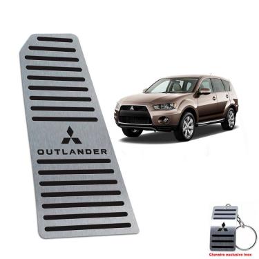 Imagem de Descanso De Pé Em Aço Inox Outlander 2008 Até 2013 Preto