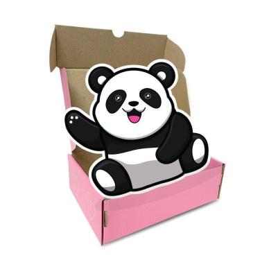 Imagem de Kit Papelaria Fofa Panda Lovers Kawaii Presente Master
