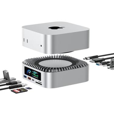 Imagem de RayCue Base de carregamento multifuncional para Mac mini M4