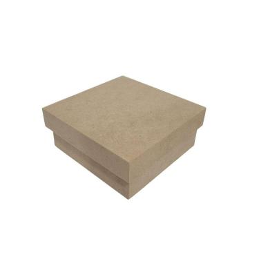 Imagem de Caixa presente 12x12x5cm - Jeito Próprio Artesanato