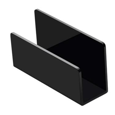 Imagem de Generic Suporte de correspondência de mesa, organizador de correspondência, leve, vertical, suporte para cartas, para classificação de cartões, carteira, Preto