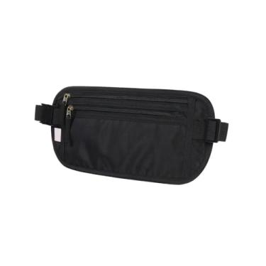 Imagem de Pochete Doleira Discreta Antifurto Para Viagem Impermeável Com Ajuste de Cintura e Múltiplos Compartimentos E-ShopCenter