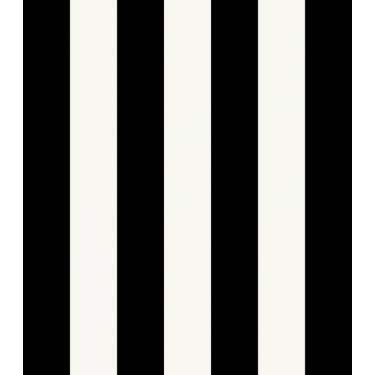Imagem de Papel de Parede Line Art Black Stripes MT779201 - Rolo: 10m x 0,53m