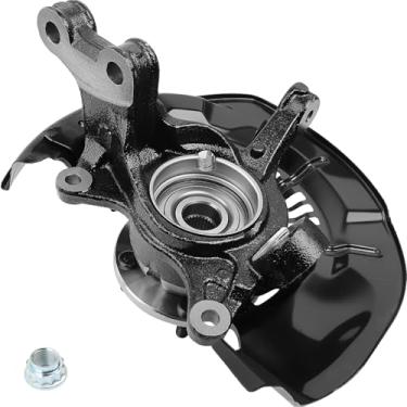 Imagem de 698-432 Junta de direção dianteira direita e conjunto de cubo de rolamento de roda compatível com Toyota Highlander 2008-2017 e Lexus RX350 RX450h 2010-2015, lado do passageiro