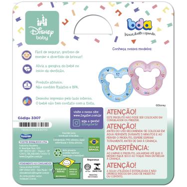 Imagem de MORDEDOR C/ AGUA CONTORNO MICKEY 3307