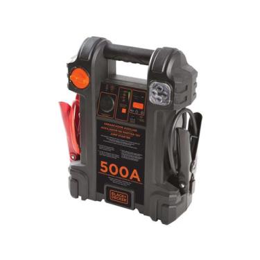 Imagem de Auxiliar de Partida Portátil Black+Decker 500A 12V