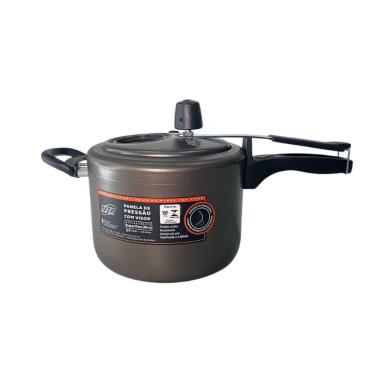 Imagem de Panela De Pressão Antiaderente Grafite C/visor De Vidro 4,5l 6000