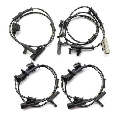 Imagem de IZYSS Sensor de velocidade da roda ABS adequado para Chrysler 300 para Dodge Challenger & Charger, 2011 2012 2013 2014 dianteiro traseiro motorista e lado do passageiro 4779639AB 4779643AB 4779642AC 4