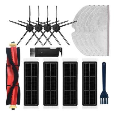 Imagem de HEPA Filter Mop Cloth Side/Main Brush Cover Compatible With XiaoMi Roborock S5 S50 S51 S55 S6 S60 S6 Pure Water Tank Dust Box Spare Parts(Chocolate)