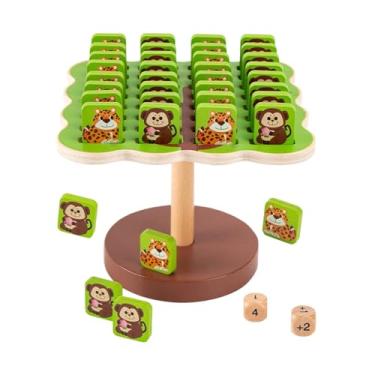 Imagem de Fenteer Jogo de Equilíbrio Animal, Jogo de Tabuleiro da Árvore de Equilíbrio, Brinquedos Educativos Infantis, Jogos de Mesa para Aniversário