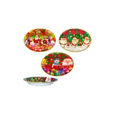 Imagem de Bandeja De Plastico Personalizada Estampa de Natal