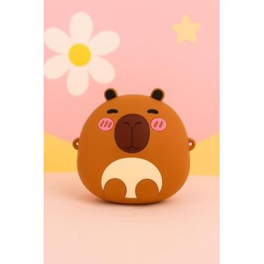 Imagem de Bolsinha Capivara Filó Bolsa Infantil Brinquedo Presente - Genérico, C