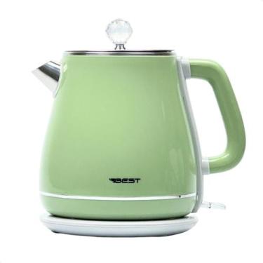 Imagem de Chaleira Jarra Elétrica Colorida Colors 1.8 L Best Moderna Verde - 110